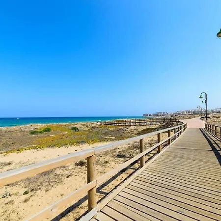 With Pool, Sea Views & Balcony Less Than 10min Walk To La Mata Beach! Torrevieja